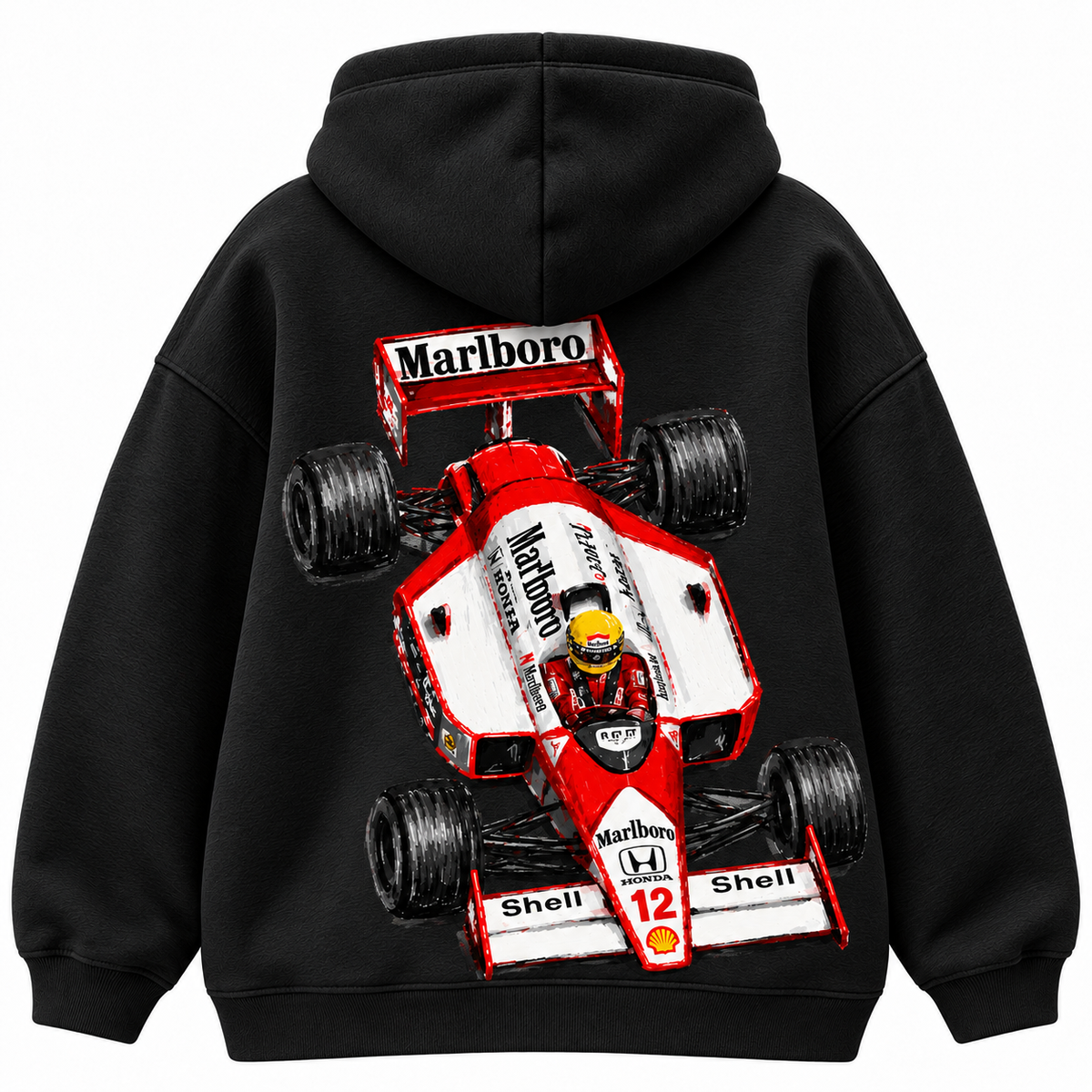 Retro F1 Racer Hoodie
