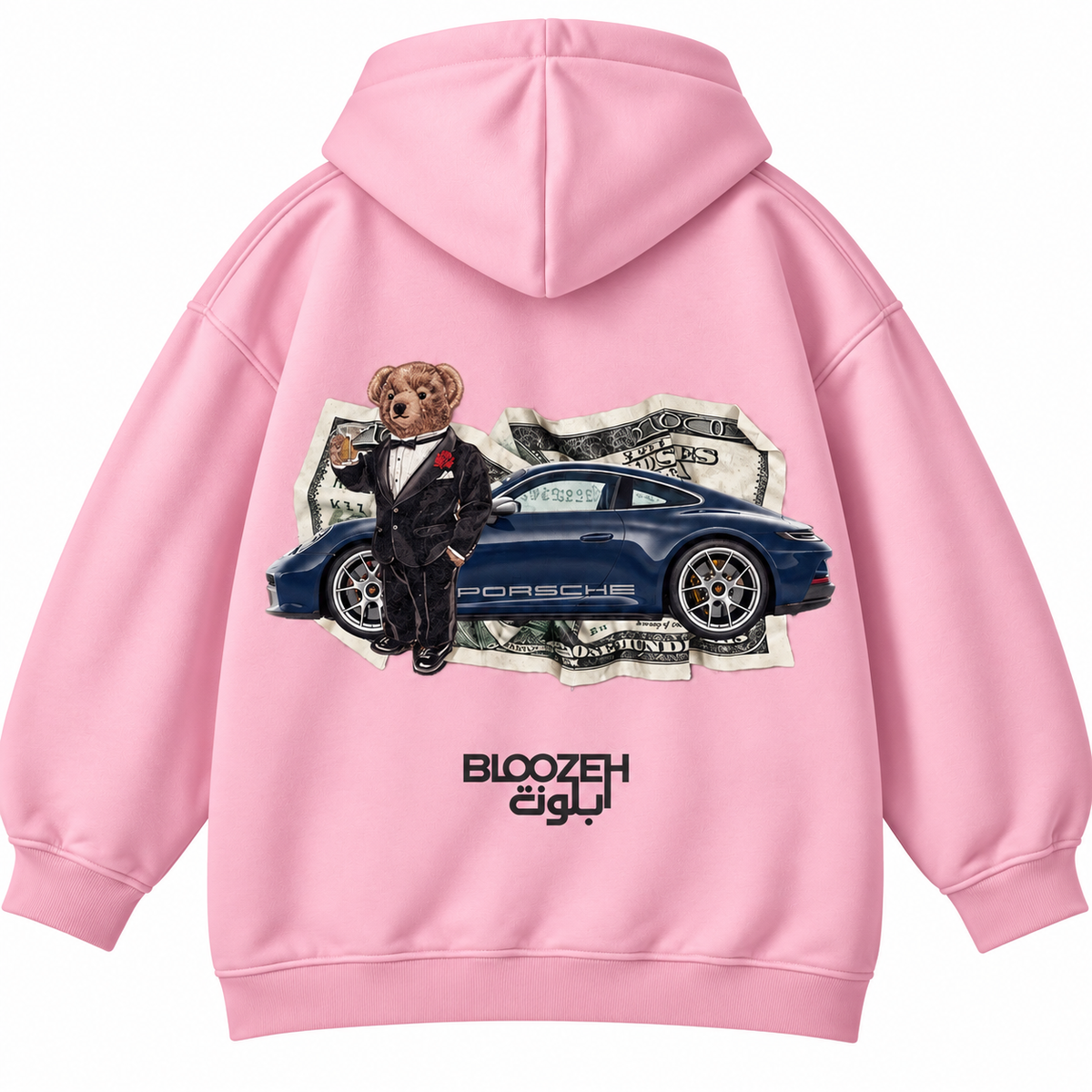 Polo bear with 911 and cash