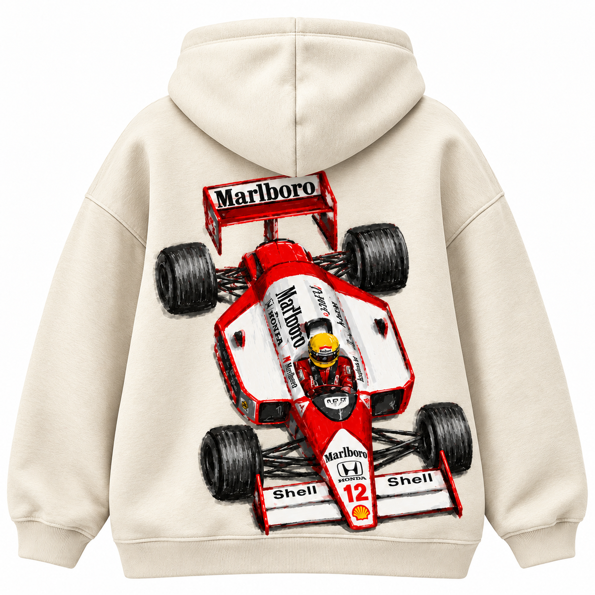 Retro F1 Racer Hoodie