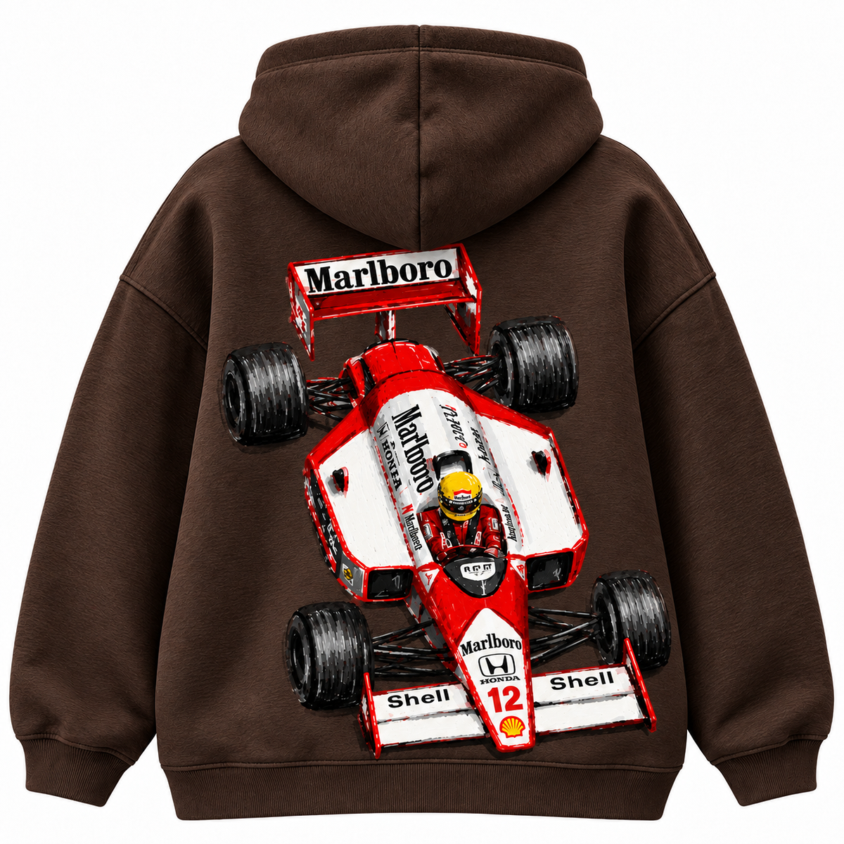 Retro F1 Racer Hoodie