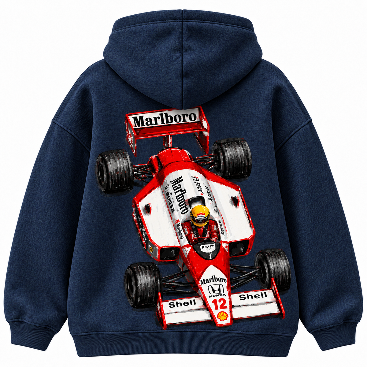 Retro F1 Racer Hoodie