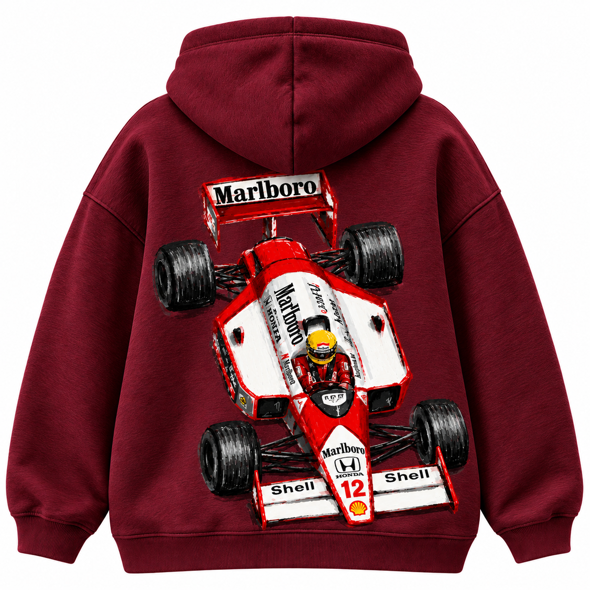 Retro F1 Racer Hoodie