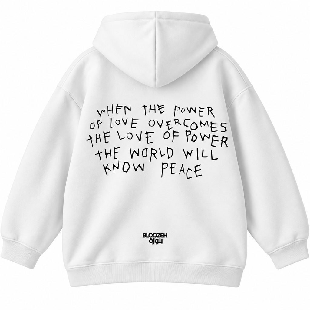 when the power of love overcomes the love of power the world will know peace