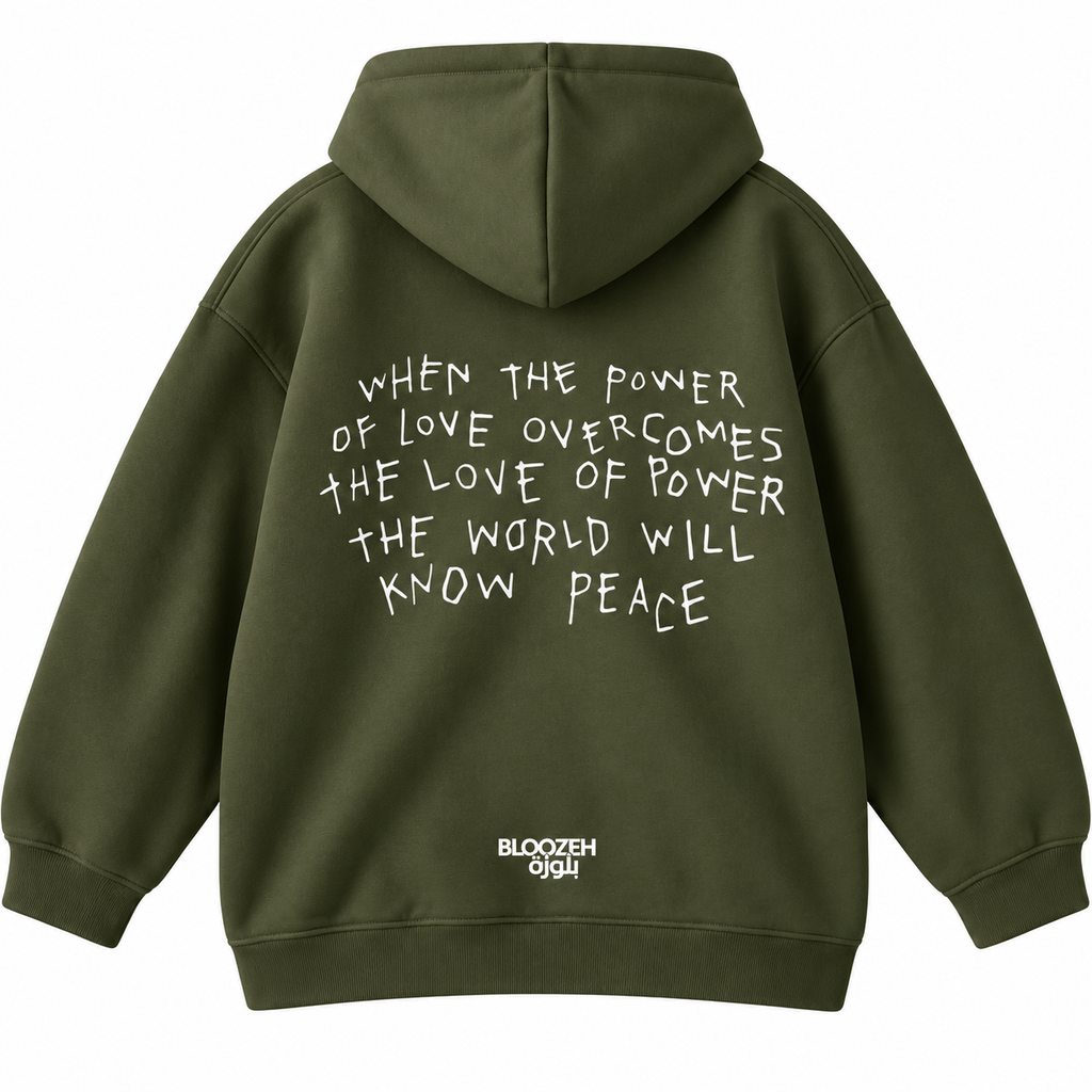when the power of love overcomes the love of power the world will know peace