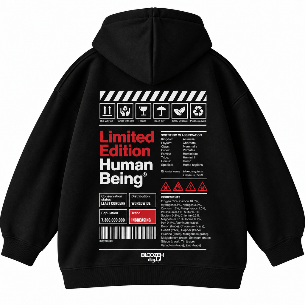 Limited edition human being