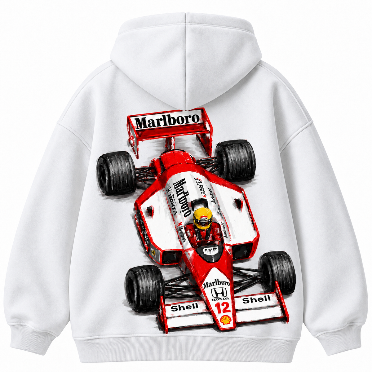 Retro F1 Racer Hoodie